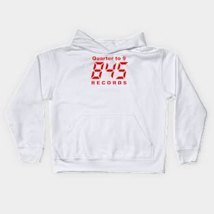 Red QT9 845 Retro Kids Hoodie